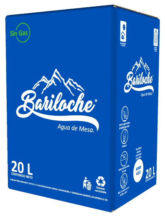 Cajas de cartón para agua